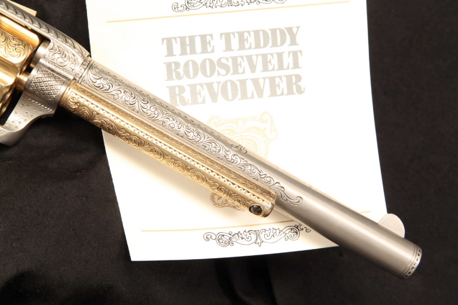 Franklin Mint Teddy Roosevelt Commemorative Replica Colt Single Action Army For Sale At 7752